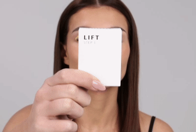 Application du modèle Étape 1 - Relever les cils